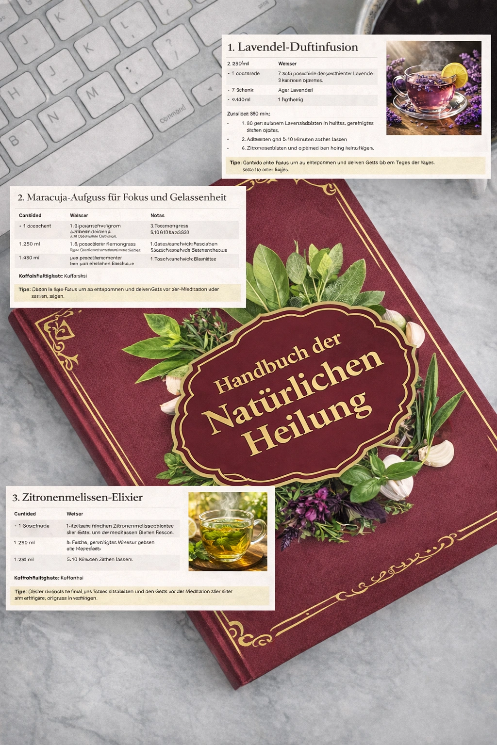 Natürliches Heilhandbuch
