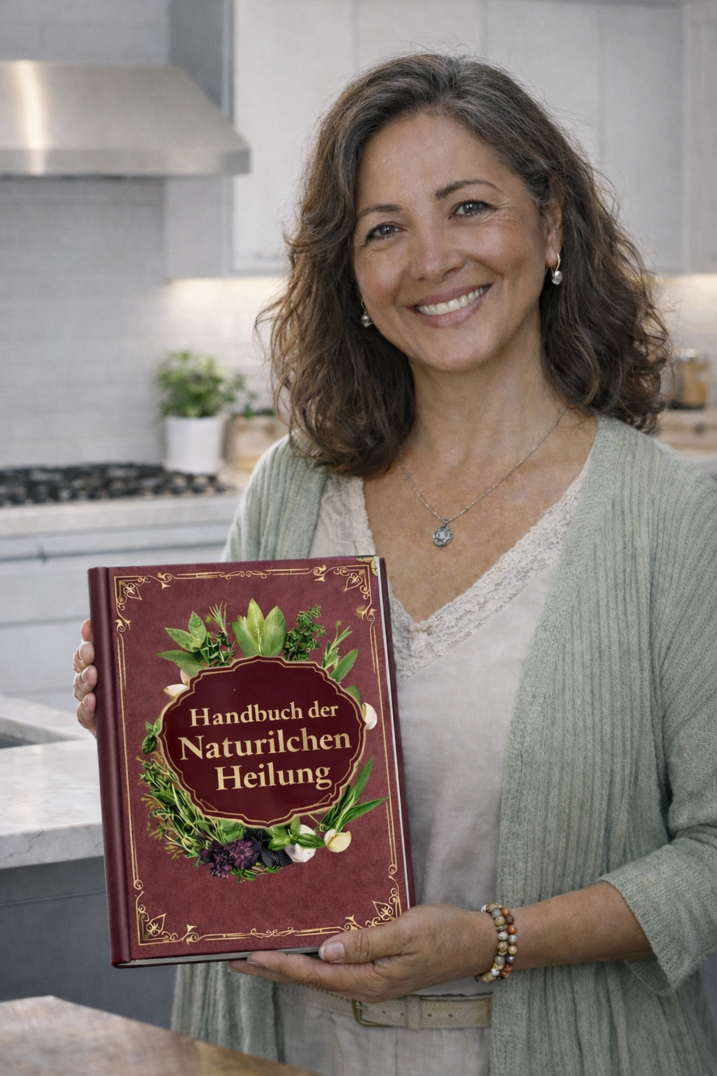Person hält das Buch